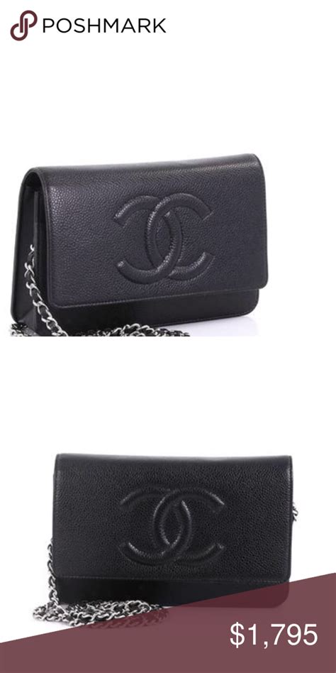 vintage chanel wallet on chain|chanel timeless wallet on chain.